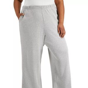 Grayson Threads Black Trendy Plus Size NYC Wide-Leg Pants